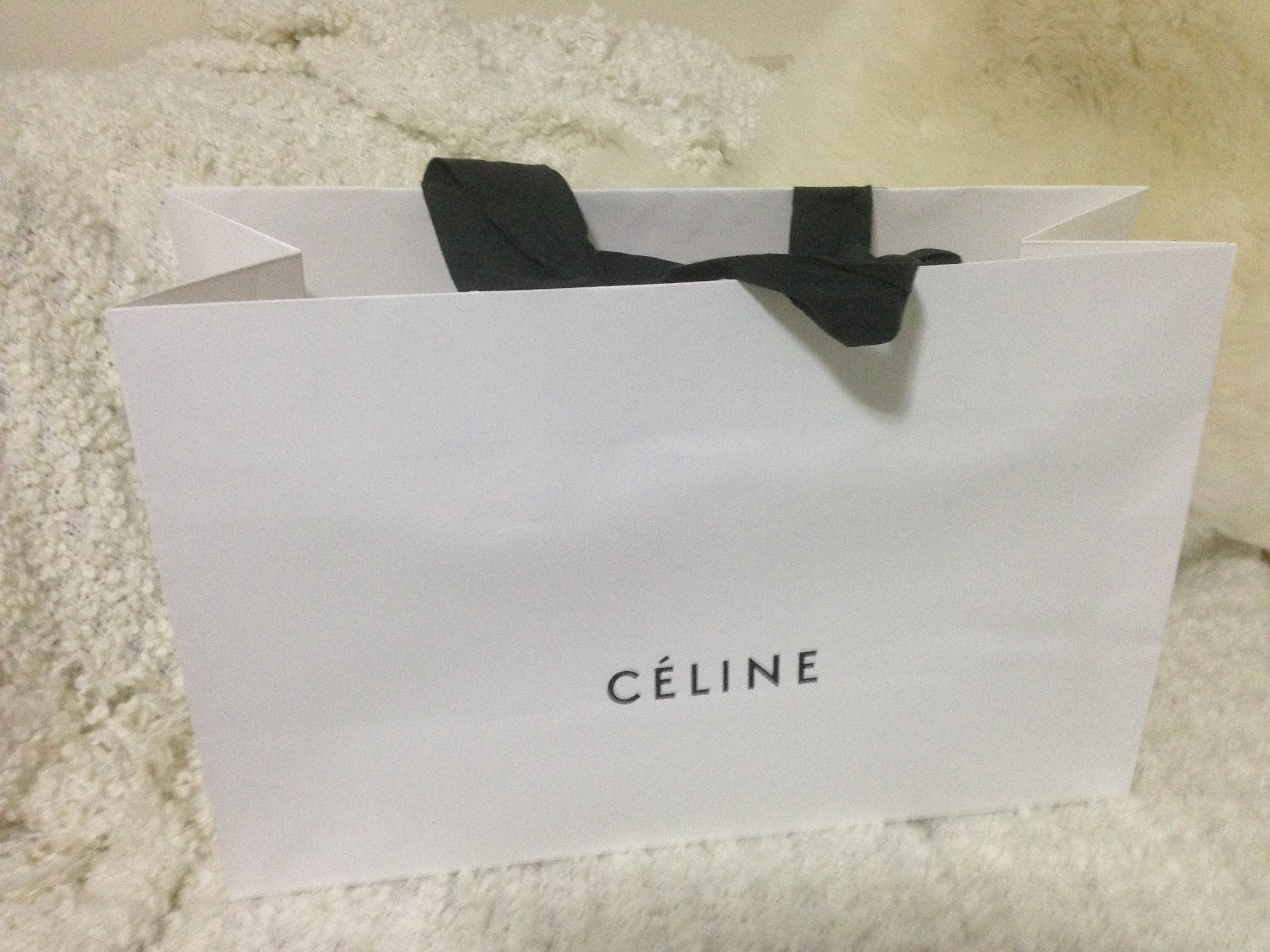Celine Trapeze Bag – Ginger and Cream